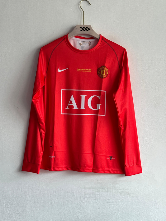 MANCHESTER UNITED 2007-08 HOME JERSEY – RONALDO- Vintage- Regular fit