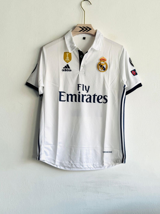 REAL MADRID 2016-17 Home Kit – Unisex Vintage