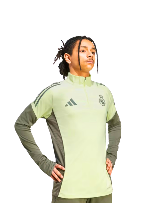 REAL MADRID TIRO 25 COMPETITION TRAINING TOP REGULAR FIT Fully EMBROIDERED