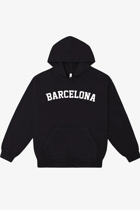 REGULAR FIT BARCA FLEECE HOODIE