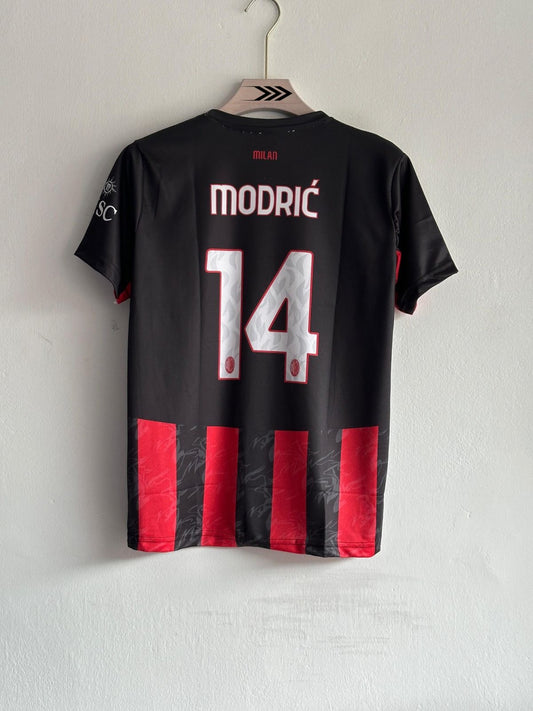AC MILAN 25-26 HOME KIT | Modric | Vintage | Regular Fit | Unisex