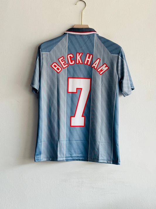 ENGLAND 1996 VINTAGE AWAY KIT – BECKHAM- REGULAR FIT