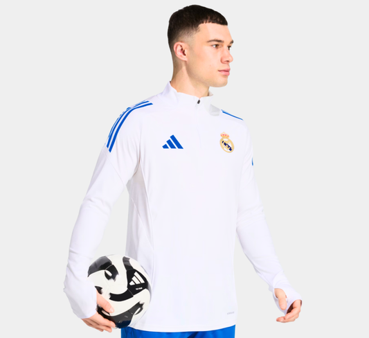 Real madrid training half neck zipper - regular fit