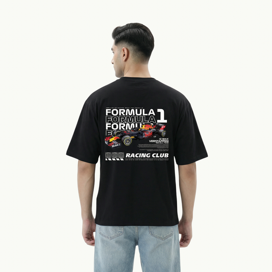Race oversized tee