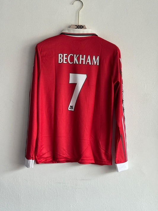 Manchester United 1998-99 Home Jersey – Beckham | Vintage | Unisex | Regular Fit
