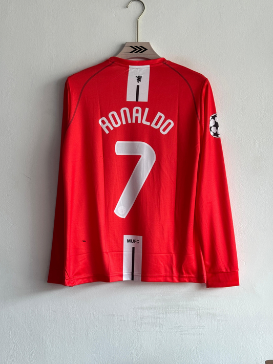 MANCHESTER UNITED 2007-08 HOME JERSEY – RONALDO- Vintage- Regular fit