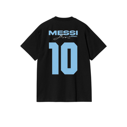 Messi fan oversized tee