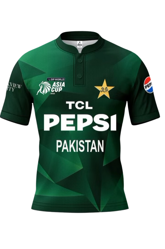 Pakistan 2025 Asia Cup Authentic Jersey – Regular Fit
