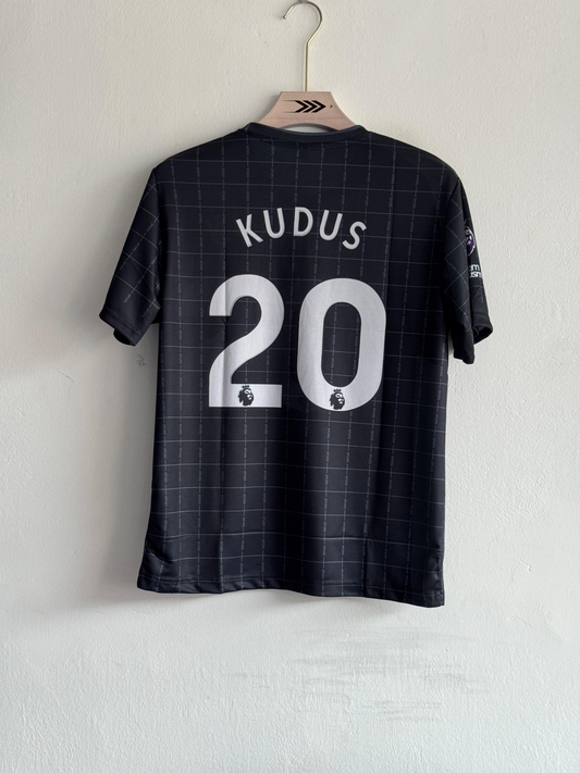 TOTTENHAM 2025-26 AWAY JERSEY – KUDUS | Regular fit | Unisex | Vintage