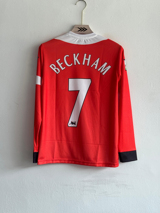 MANCHESTER UNITED 2004-05 HOME KIT | BECKHAM | Vintage Edition | Regular Fit | Unisex