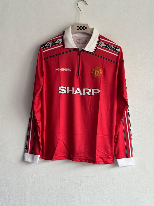 Manchester United 1998-99 Home Jersey – Beckham | Vintage | Unisex | Regular Fit