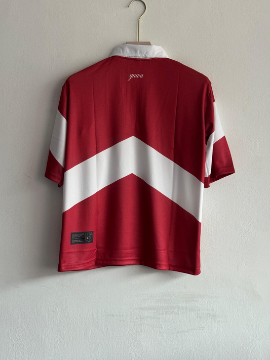 LIVERPOOL REDBIRD VINTAGE ZIP POLO JERSEY - REGULAR FIT