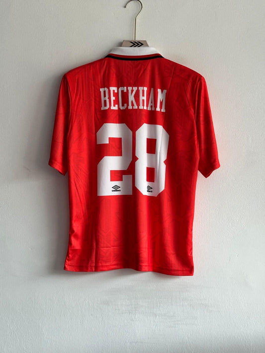 Manchester United Vintage 1994–95 Home Kit Beckham Regular Fit