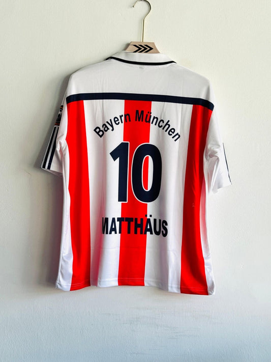 Bayern Munich 00/01 Away Kit – Matthäus | Vintage, Unisex, Regular Fit