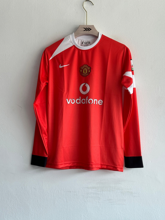 MANCHESTER UNITED 2004-05 HOME KIT | BECKHAM | Vintage Edition | Regular Fit | Unisex
