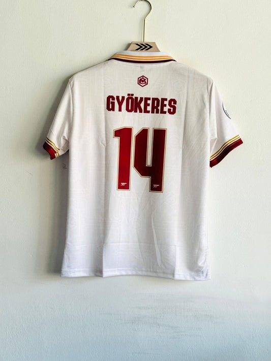 Arsenal 25/26 Third Kit Polo – Gyökeres | Vintage, Unisex, Regular Fit