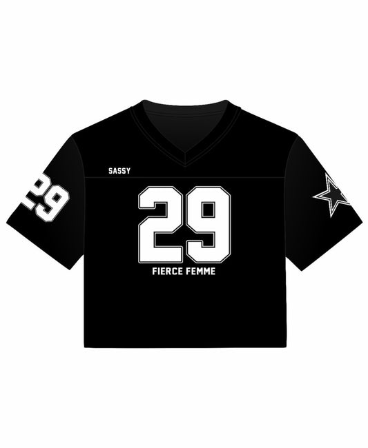 SASSY 29 croptop mesh