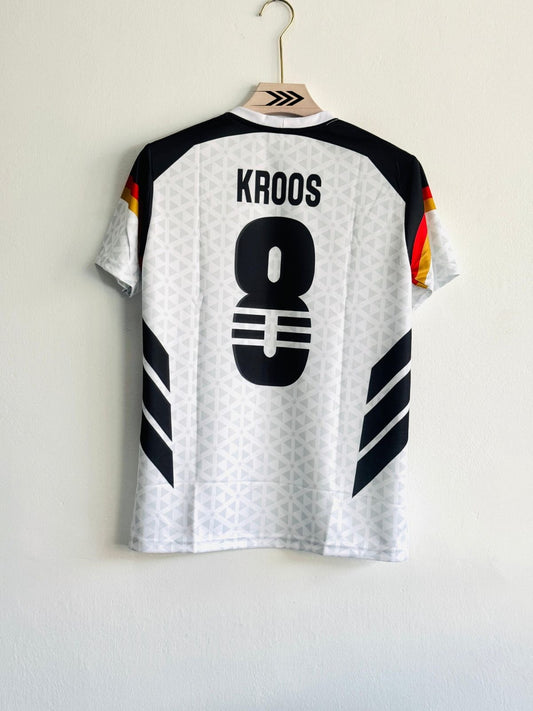White Printed GER 26 Jersey