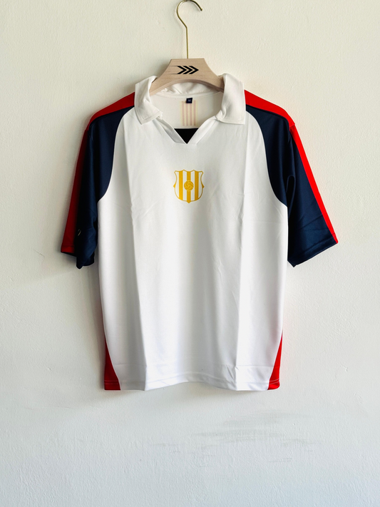 Barcelona Vintage Jersey Five-Sleeve Polo Regular Fit
