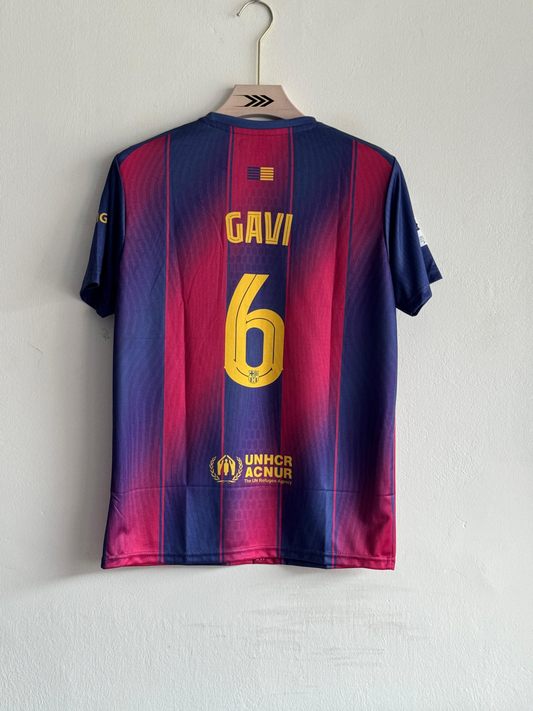 Barcelona 2025-26 Home Kit – Gavi Edition - Regular fit