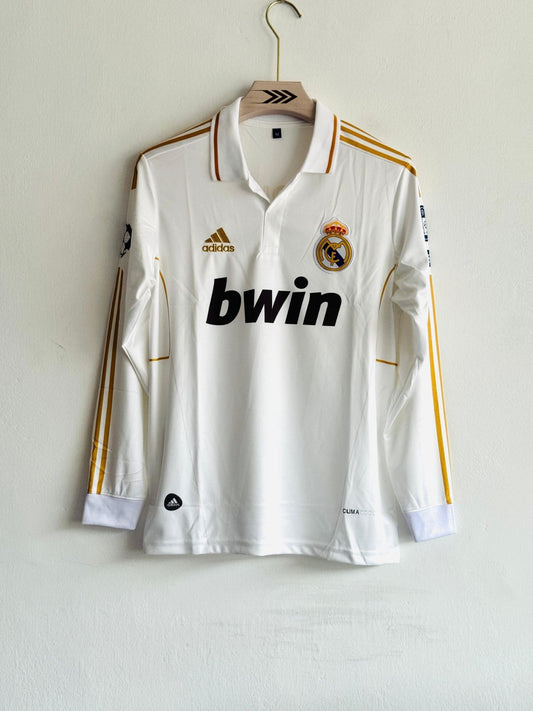 Real Madrid 2011-12 Vintage Home Kit Regular Fit | Embroidered