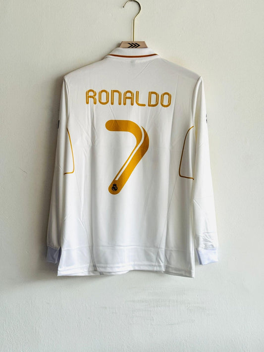 Real Madrid 2011-12 Vintage Home Kit Regular Fit | Embroidered