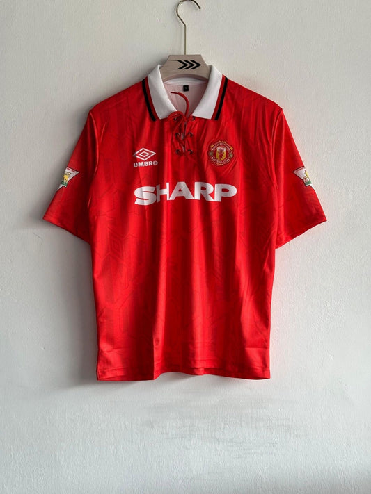 Manchester United Vintage 1994–95 Home Kit Beckham Regular Fit