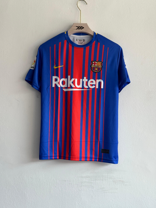 FC BARCELONA 2017-18 HOME JERSEY | Regular fit | Unisex | Vintage
