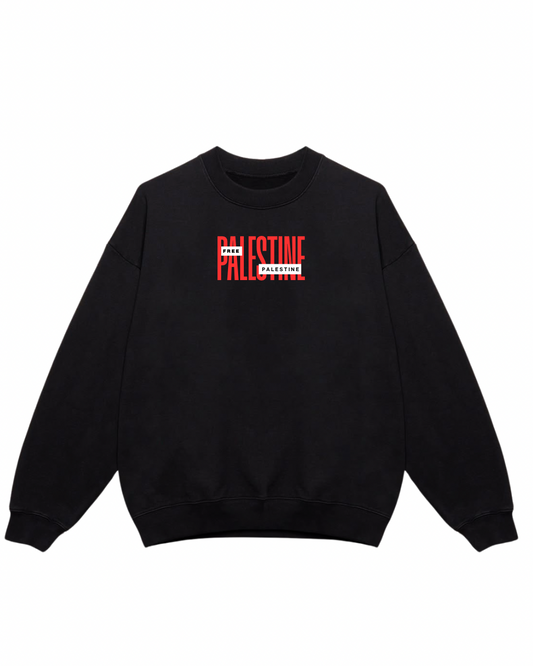 FREE PALESTINE Sweatshirt Regular fit