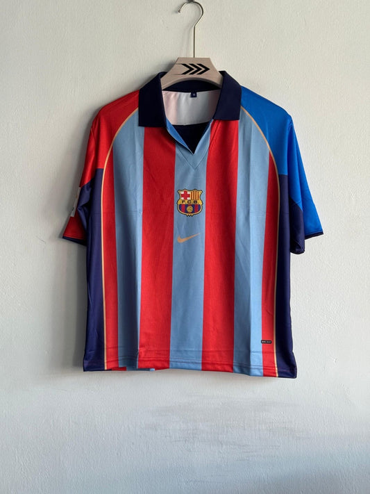 BARCELONA 2001-02 VINTAGE HOME KIT - REGULAR FIT