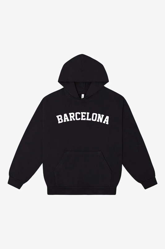 REGULAR FIT BARCA FLEECE HOODIE