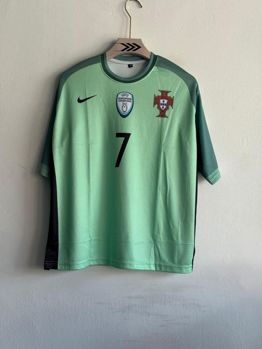 Portugal 2016 Away Kit – Ronaldo | Vintage, Unisex, Regular Fit