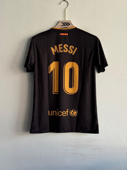 FC Barcelona 2020-21 Away Jersey – Messi | Vintage | Unisex | Regular Fit
