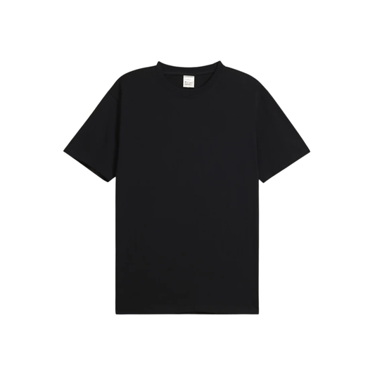 Plain black tee