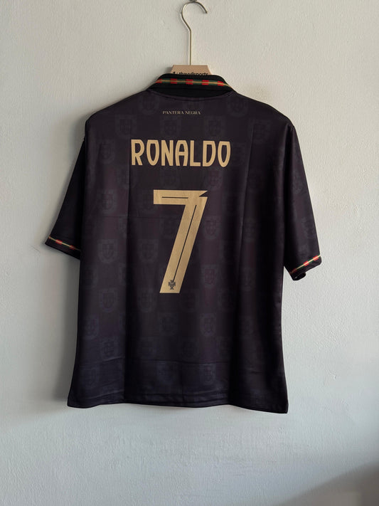 Portugal 25/26 Black jersey Fully embroidered Regular fit