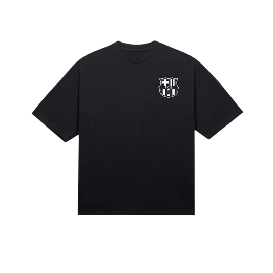 Barcelona black oversized tee