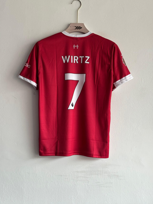 LIVERPOOL HOME 2025/26 | WIRTZ | Vintage Edition | Regular Fit | Unisex