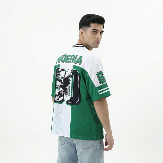 Nigeria 60 Mesh oversized jersey