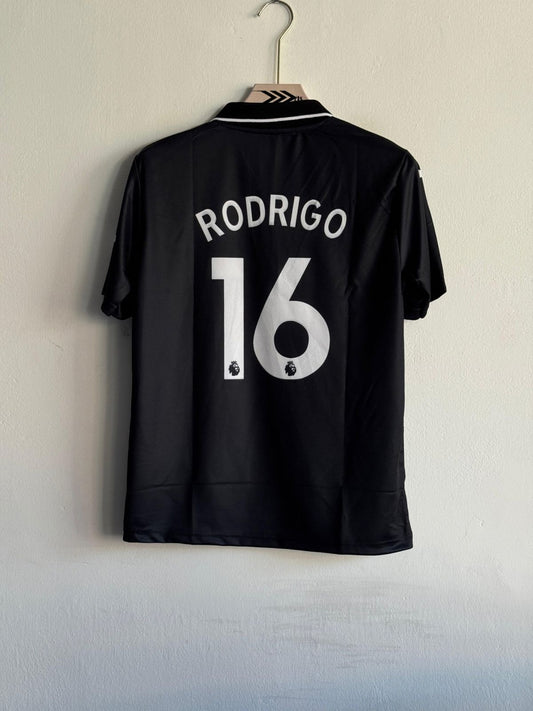 Manchester City 2025-26 Away Jersey Polo – Rodrigo | Vintage | Unisex | Regular Fit