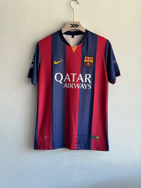 Barcelona 2014–15 Vintage Home Kit – Messi - REGULAR FIT