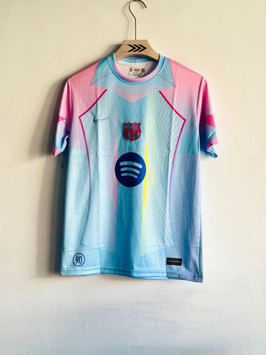 Barcelona 2025-26 Blue Special Edition Jersey – Lamine Yamal | Vintage | Unisex | Regular Fit
