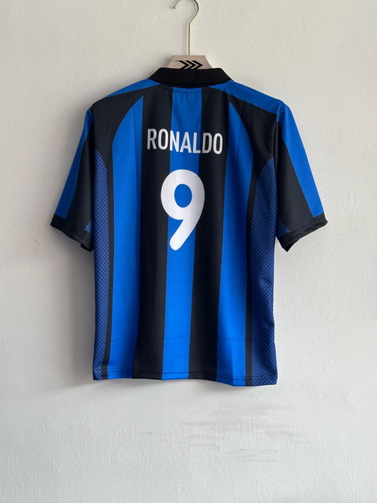 INTER MILAN Vintage 2001/02 Home Kit – Ronaldo-Regular Fit