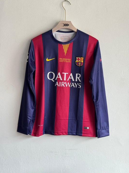 Vintage Barcelona 2014-15 Home Kit Regular Fit